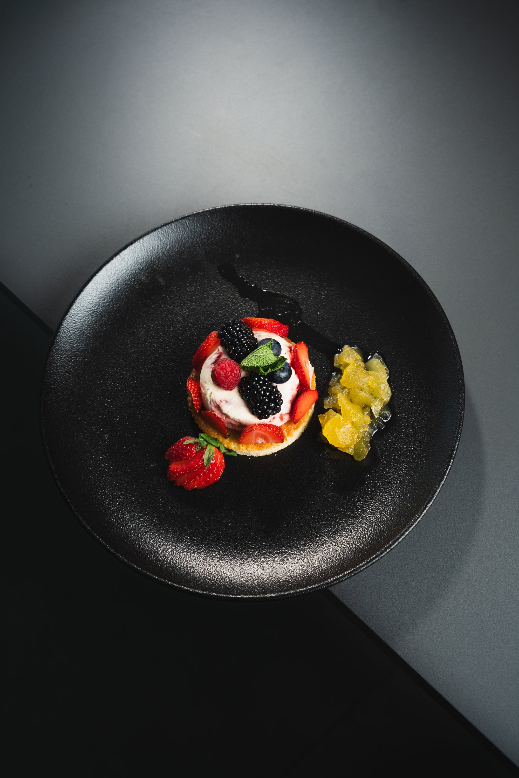 Tartelette aux fruits rouges