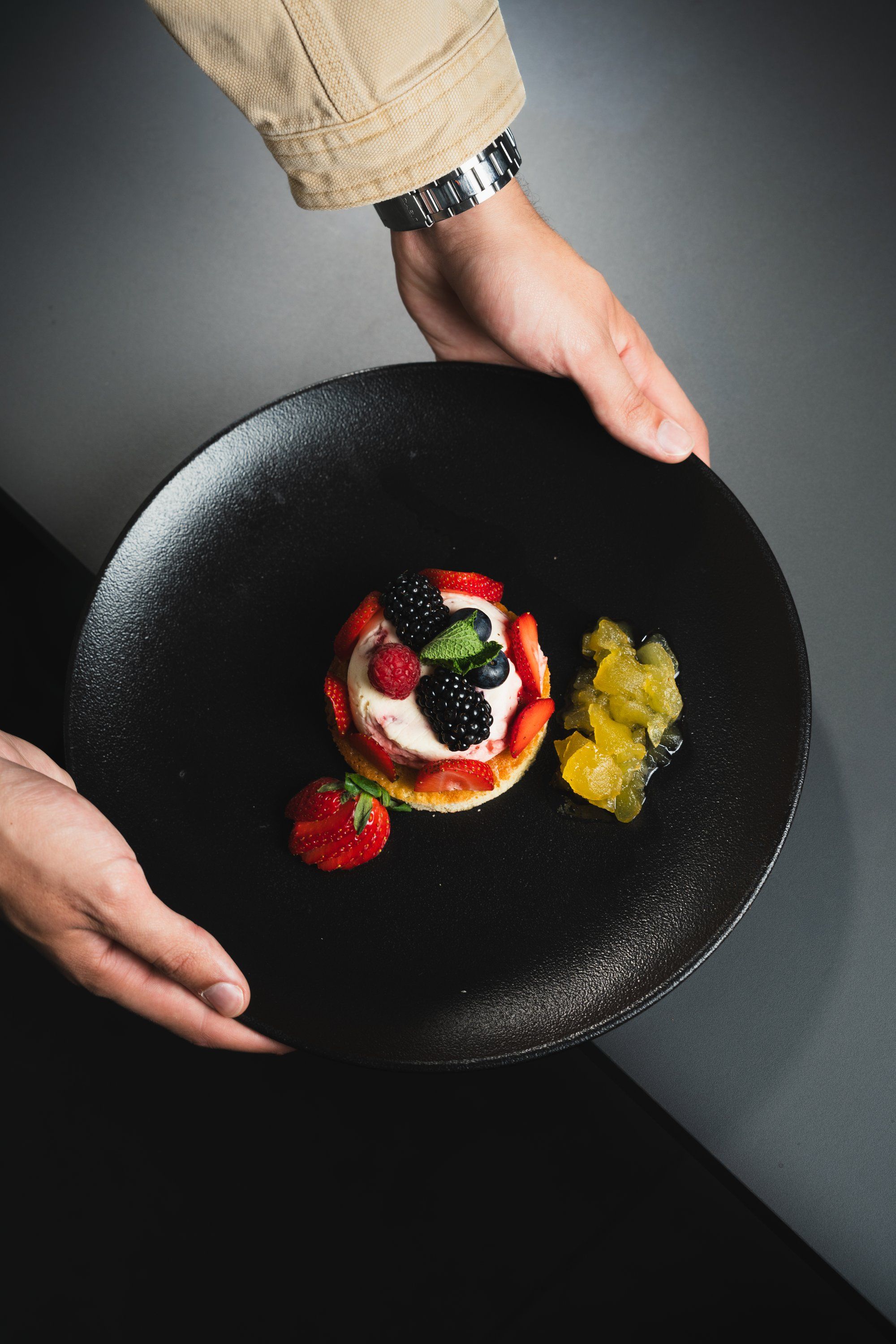 Tartelette aux fruits rouges